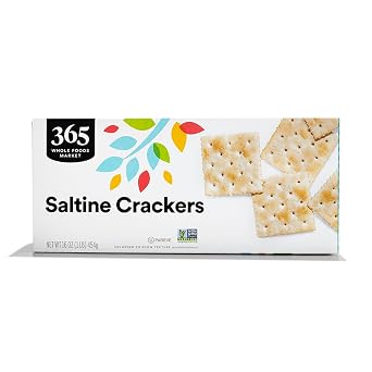 365 by Whole Foods Market, Salted Saltine Crackers, 16 Ounce