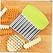 Multifonctionnel De Pommes De Terre Frites Couteau Français De Pommes De Terre Coupe-légumes en Acier Inoxydable Onduleux Lame Cutter Cuisine Outils Gadgets Cutter 1pc