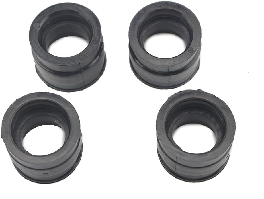 Replacement Parts Motorcycle Carburetor Interface Rubber Adapter Motorbike Intake Inlet Manifold for CB650 RC03 1979-1982 16211-426-000 Easy to Replace