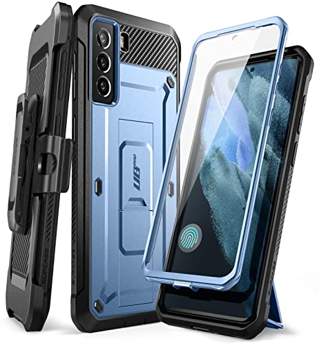 SUPCASE for Samsung Galaxy S21 FE Case with Stand & Belt-Clip (Unicorn Beetle Pro), [Built-in Screen Protector] [Military-Grade Protection] Heavy Duty Rugged Phone Case for Galaxy S21 FE, Tilt