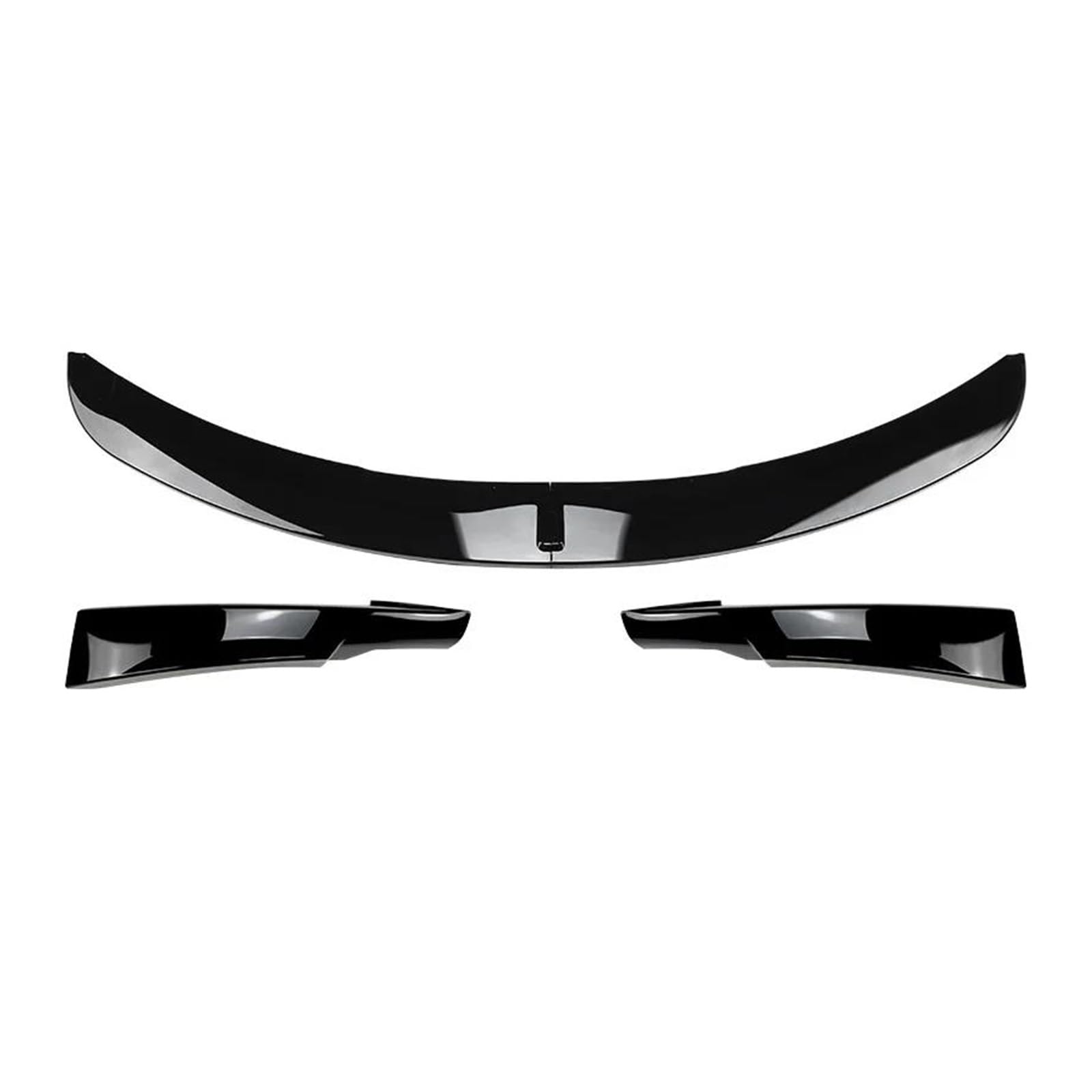 Spoiler avant Gloss Black haut de gamme pour BMW Série 3 E90 E91 LCI M Sport