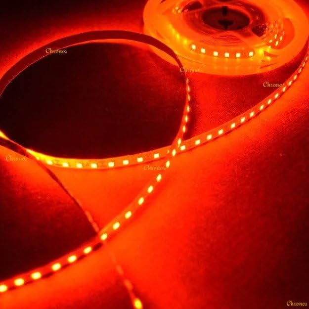 Image of Self Adhesive 2835 LED Strip Cove Light (120 LED Per Meter) or Profile Light or Flexible Strip with SMPS (Red-5 Meter).