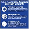 NANO TURMERIC CURCUMIN | Highly Bioavailable Nano Particles | Rapid Absorption | Organic Vegan Non-GMO Curcuma Longa | Supports Joints, Digestive, Liver & Heart Health | Easy to use, 30 ml per bottle.