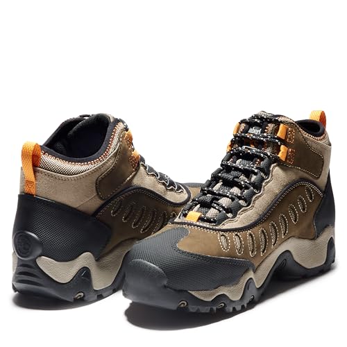 Image of Timberland PRO Men's Mudslinger Mid Waterproof Lace-Up Fashion Sneaker