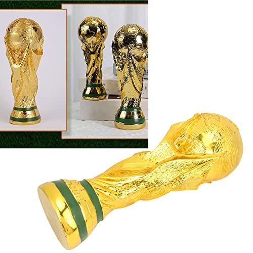 Troféu de Réplica da Copa do Mundo da Fifa 2022 de Longa Duração Polido Decorativo Sólido Troféu de
