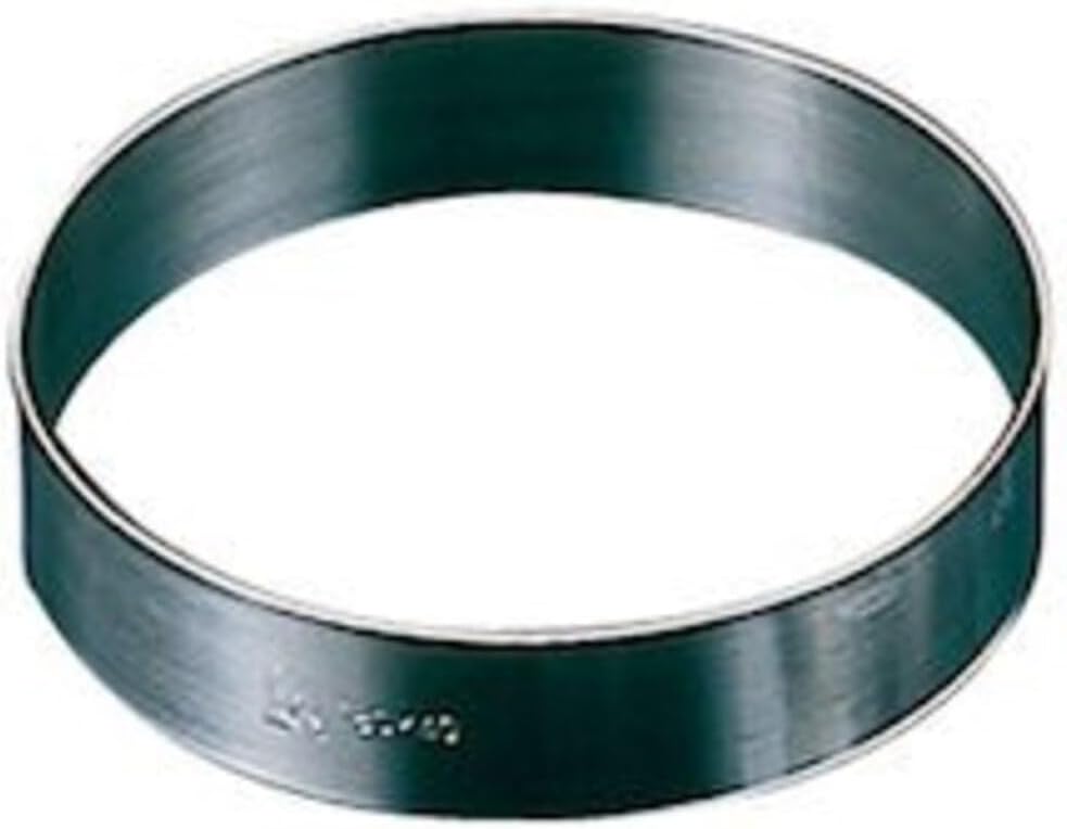 Endo Shoji WKC14140 Commercial Cake Ring, φ8.3 x H1.6 inches (210 x 40 mm), 18-0 Stainless Steel, Made in Japan