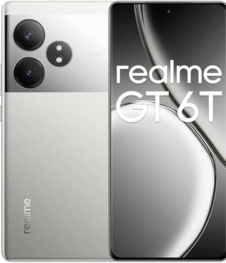 realme GT 6T 5G (Razor Green,8GB RAM+256GB Storage) | India's 1st 7+ Gen 3 Flagship Chipset | 1.5M + AnTuTu Score | 5500mA...