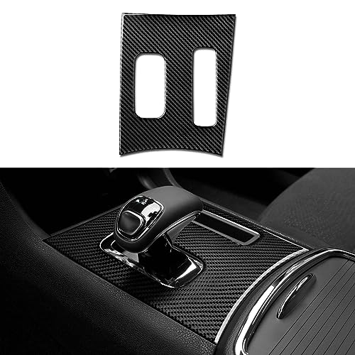 Image of Car Gear Shift Panel Decals for 2011 2012 2013 2014 Chrysler 300 / 300C / 300S / Limited /Base Accessories Carbon Fiber Stickers