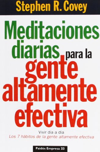 Meditaciones diarias para la gente altamente ef... [Spanish] 8449301408 Book Cover