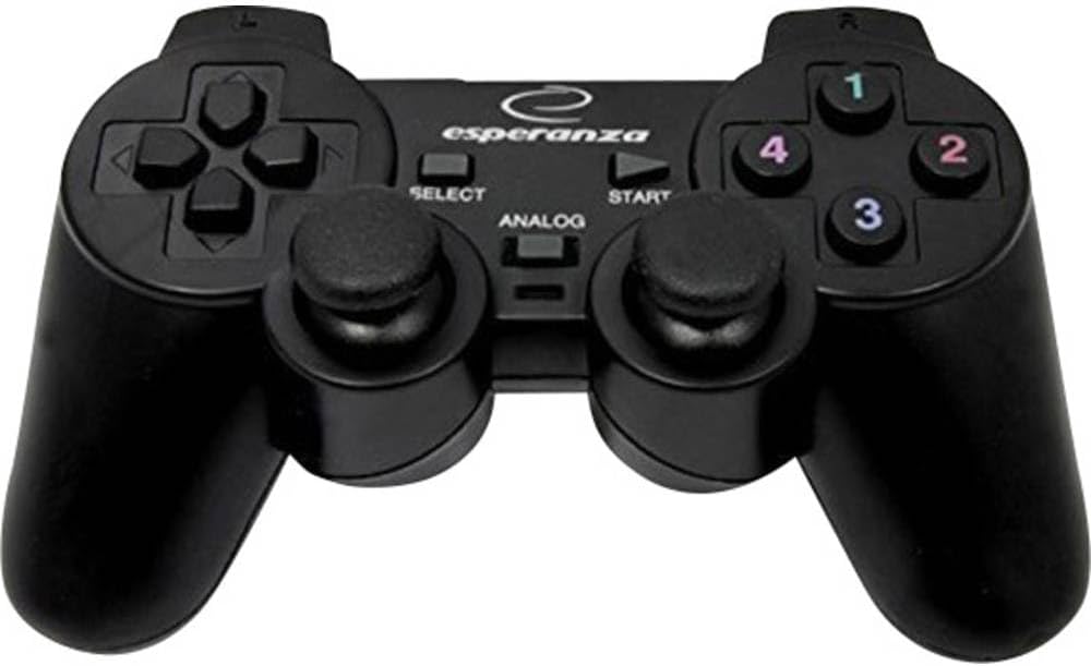 Esperanza Gamepad EG102 WARRIOR PC,Black