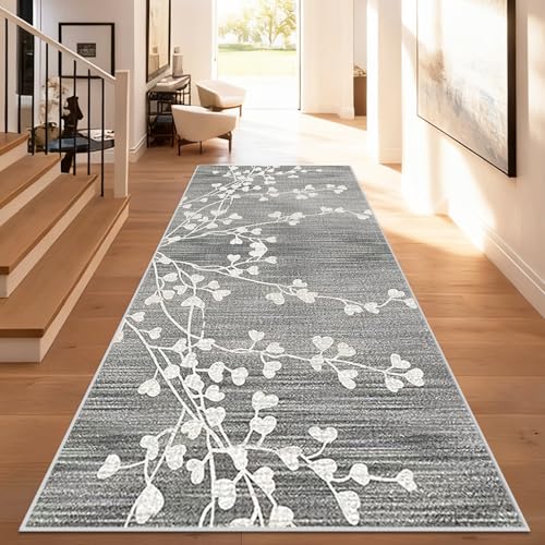 Alfombra de corredor pelo corto lavable para solucionar las manchas en pasillo y cocina 2