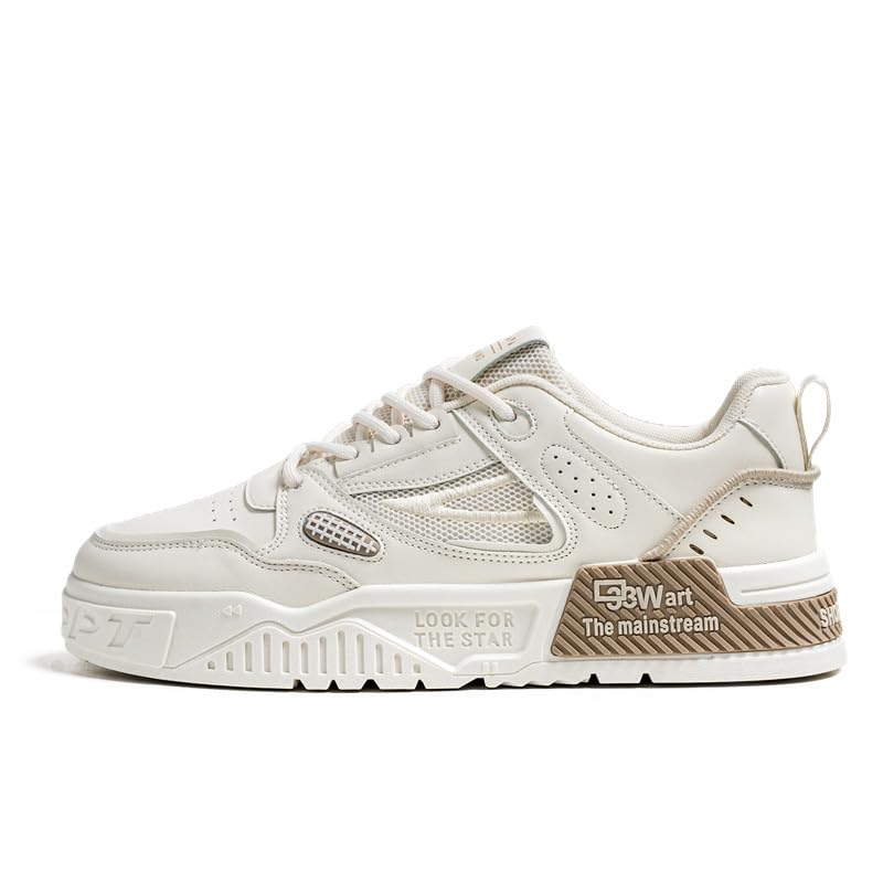 Jacqilane Men's Casual Lace-Up Fashion Sneakers Oxford Comfortable Walking Shoes Comfortable and Fashionable Versatile Casual Shoes Size 6.5-10