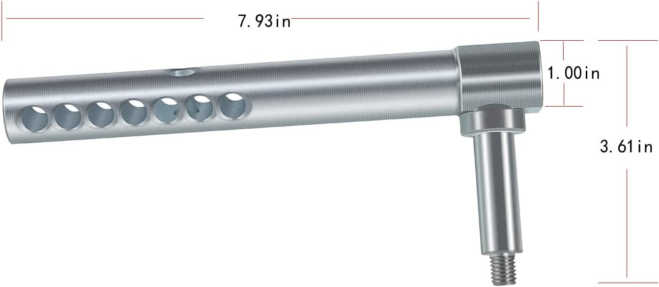 Yoursme AM131288 AM131289 Front and Rear Mower Deck Gage Wheel Arm for John Deere Mower Decks 48C 54C and 62C, Diameter 1”, Come with 1 Pair