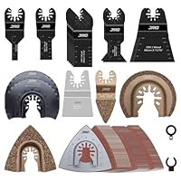 Lot De 50 Lames De Scie Oscillantes Bi-métal Universelles En Bois