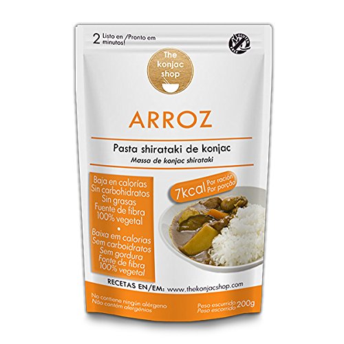 Arroz de konjac shirataki - 10 unidades