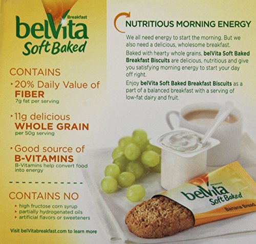 Nabisco, Belvita, Soft Baked, Banana Bread, 8.8Oz Box (Pack Of 4) #TOP2