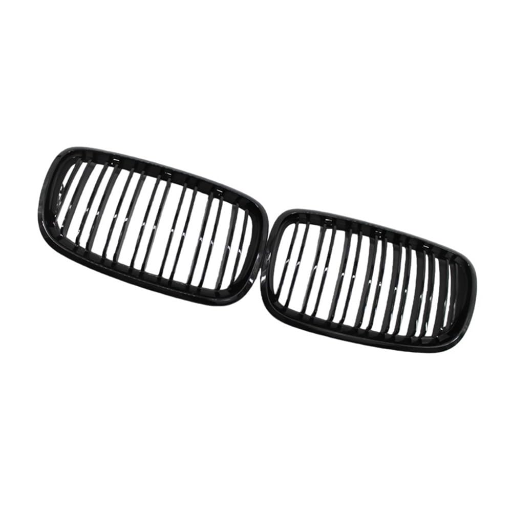Parrilla delantera de riñón tipo doble línea para parachoques de coche X5 E70 y X6 6