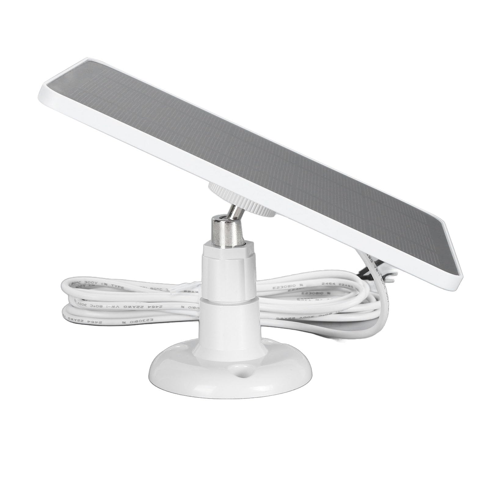 Chargeur de Panneau Solaire pour Caméra Google Nest, Panneau Solaire 10 W avec Câble de 9,8 Pieds, étanche IP66, pour Sonnette 3 4plus pour Sonnette Vidéo 2 3+ (CSP4W-U-W)