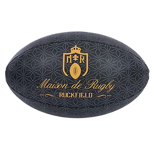Ruckfield - Ballon Maison de Rugby Noir - 099 Cover