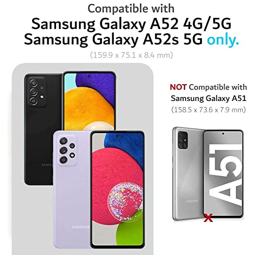 Image of TUDIA DualShield Designed for Samsung Galaxy A52 Back Cover /Galaxy A52 5G / Galaxy A52s, [Merge] Shockproof Dual Layer Military Grade Drop Protection Heavy Duty Protective Back Cover - Hunter Green