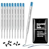 10er-Set Großraumminen für Kugelschreiberminen Großraumminen Metall Ersatzminen für das...