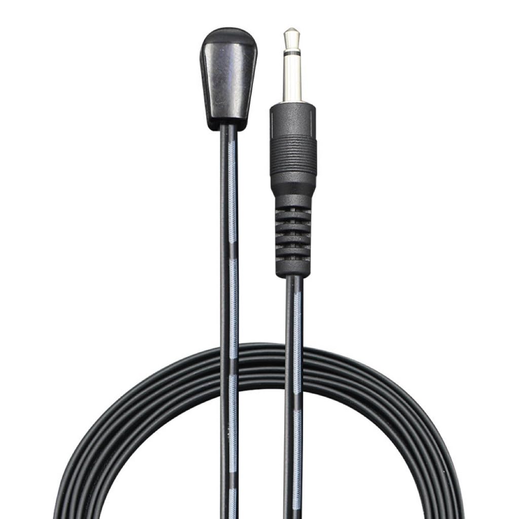 Generic 3PCS IR Infrared Emitter Extension Cable 1.5m Long cord，45 Degree Emission Angle 3.5mm Jack Single Red Head