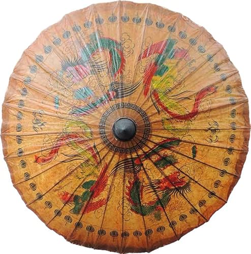Bestage 33.5" Chinese Japanese Handmade Oil Paper Umbrellas Parasol,Thai Asian
