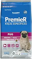 Ração Premier Raças Específicas Pug Cães Adultos Porte Pequeno Frango 1kg