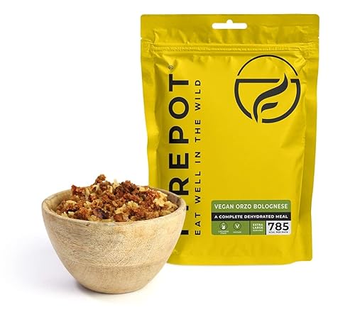 FIREPOT Vegan Orzo Bolognese - Healthy VEGAN Dehydrated Expedition Food