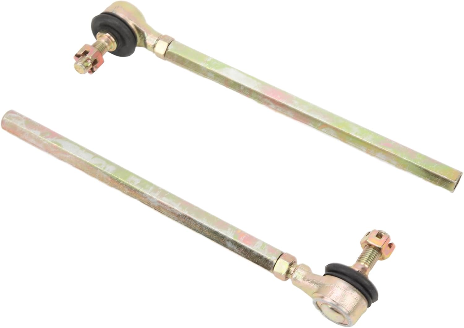 2PCS M10 10mm Forged Steel Alloy Tie Rod Joint for Mini Quad ATV Kart
