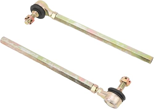 Miniatura 4 de Kit de juntas de cabeza esférica de barra de acoplamiento, 2 piezas M10 de 0.394 in, aleación de acero forjado, repuesto para mini quad ATV Kart de