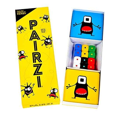 TENZI PAIRZI - The Fast, Fun Card Matching Family and Party Game with a Twist - for Ages 6 to 96 - 2 to 6 Players - Thumbnail 2