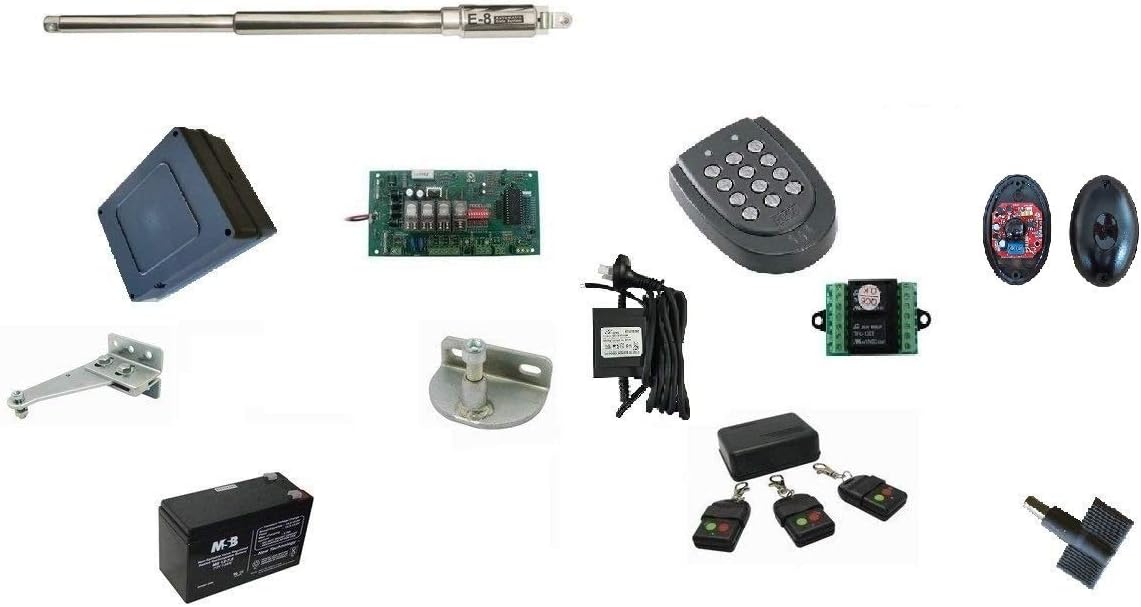 E8 400MM Package Set Stainless Automatic Gate Opener for Gates up to 13