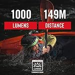 Coast WPH30R 1000 Lumen Waterproof Ultra Bright IP68 USB Rechargeable-Dual Power Headlamp, 5 Modes with Spot and Flood Beams, Blue/Black - Image 3