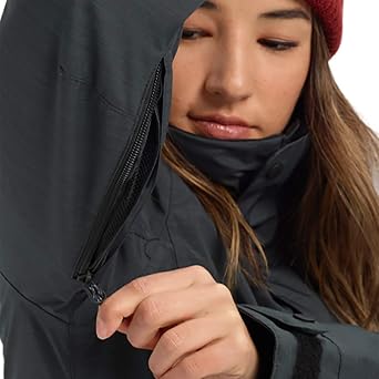 Burton Womens Jet Set Jacket, True Black Heather New , Medium