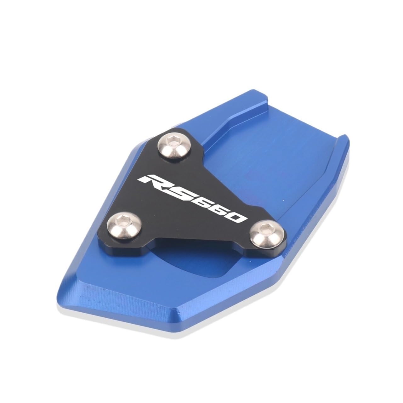 Extension de béquille latérale RS660 bleue finition premium - 5