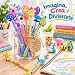 Imagen de KeKo Pack 30 Lapices Apilables de Punta Intercambiable