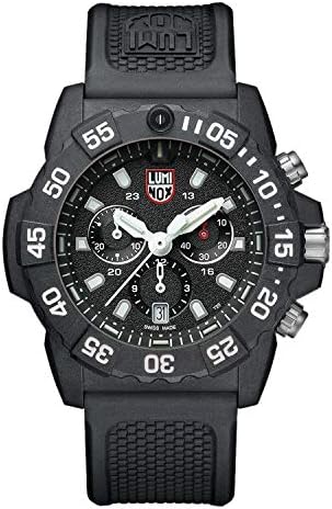 Luminox Navy Seal Chronograph Men's Watch 45mm 3580/3590 Series Military Chronograph CARBONOX™ Swiss Quartz Watch 200M Waterproof Self Luminous