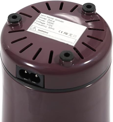 Miniatura 7 de Molinillo de café eléctrico, molienda rápida de cuchillas para granos de café, especias, nueces de hierbas, granos, control de un solo toque, hoja