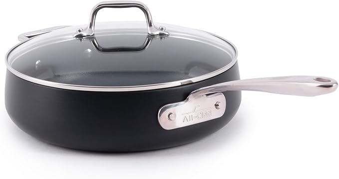 All-Clad HA1 Expert Hard Anodized Nonstick Sauté Pan with Lid