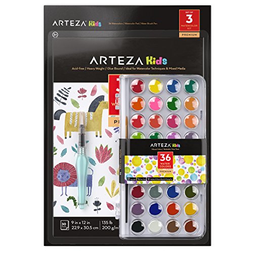 Arteza Kids Watercolour Kit