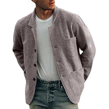 Men'S Casual Jacket Fashion Casual Men'S Solid Color Jacket Spring Autumn Boutique Men'S Transitional Jacket Trend Modern Men'S Jacket