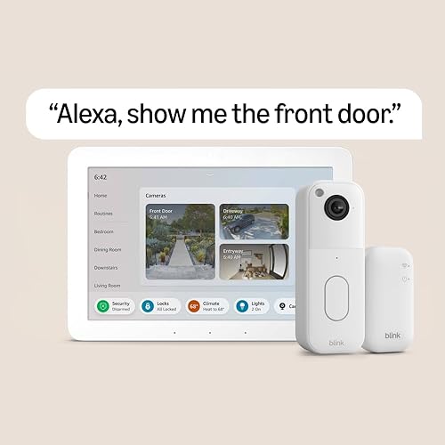Miniatura 8 de Echo Hub con Blink Video Doorbell (modelo más nuevo)