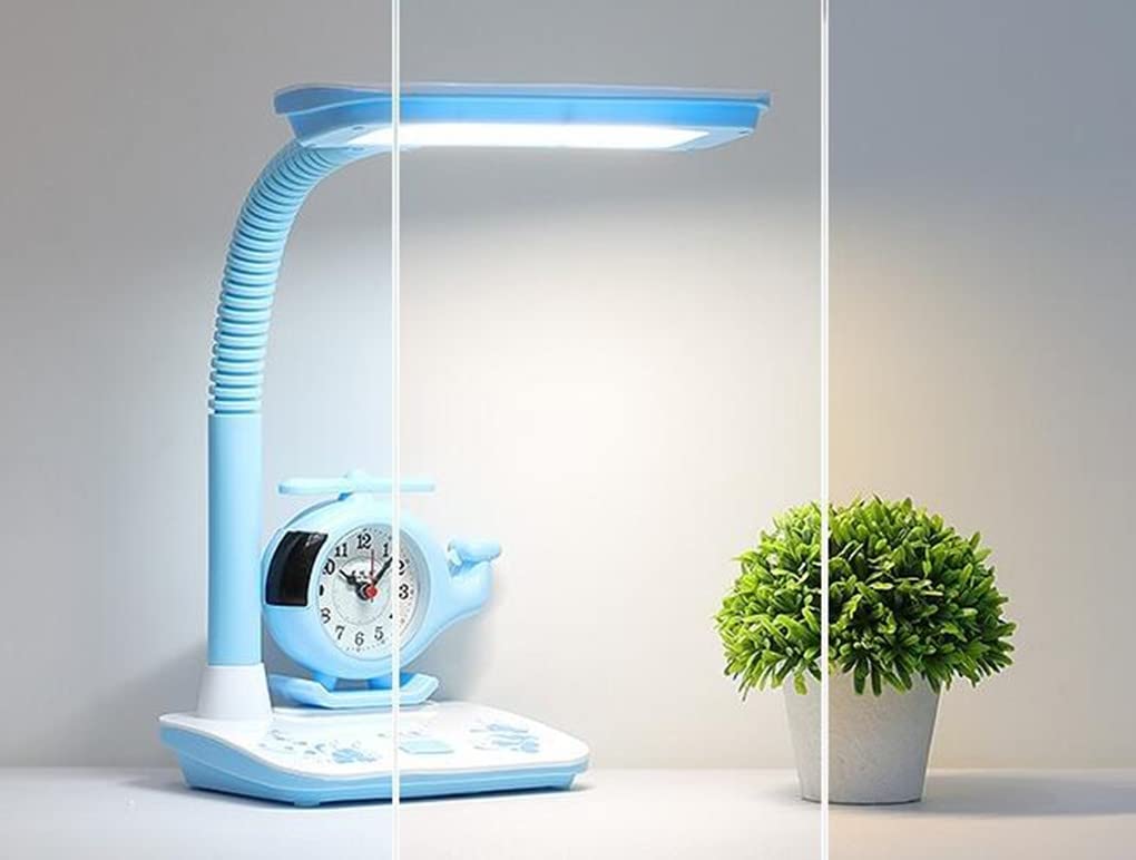Neporal Hasen-Leselampe Für Kinder – Touch-Lampe Mit 3 Helligkeiten, Schwanenhals & Stifthalter