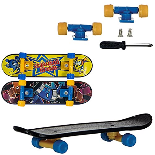 Skate De Dedo, Art Brink, Com 3 Acessórios, Kit com 3, Sortido