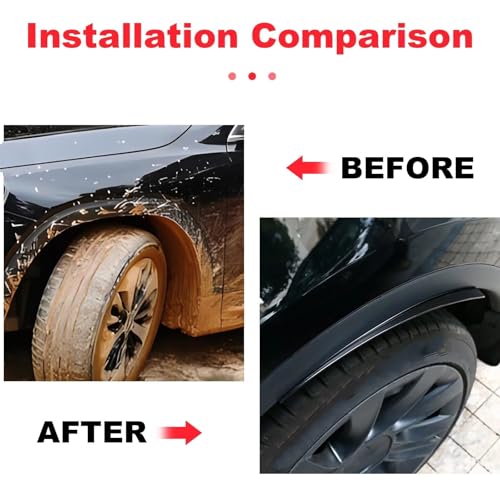 Garde-boue voiture pour Tesla Model Y : la solution contre les éclats de peinture et la boue - 4