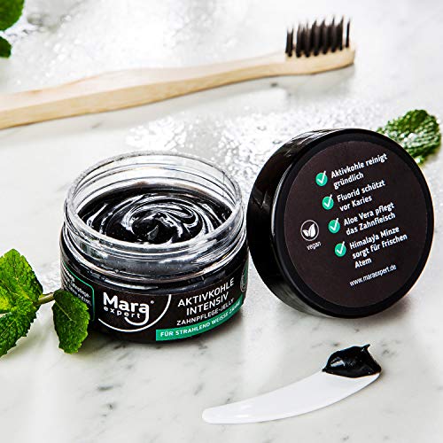 Zahnaufheller Mara Expert Aktivkohle Jelly 50ml – Zahnaufhellung Set