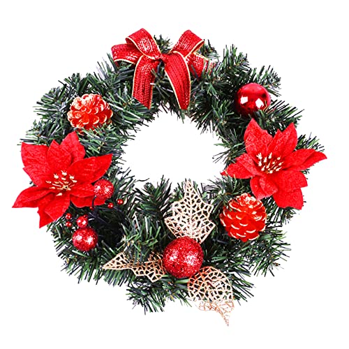 Weihnachtskranz Tür,Osuter Türkranz Weihnachten Künstlich Kranz...