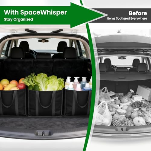 40% Off SpaceWhisper Reusable Grocery Bags - 3 Pack - Image 6