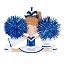 Cheerleader - Blue